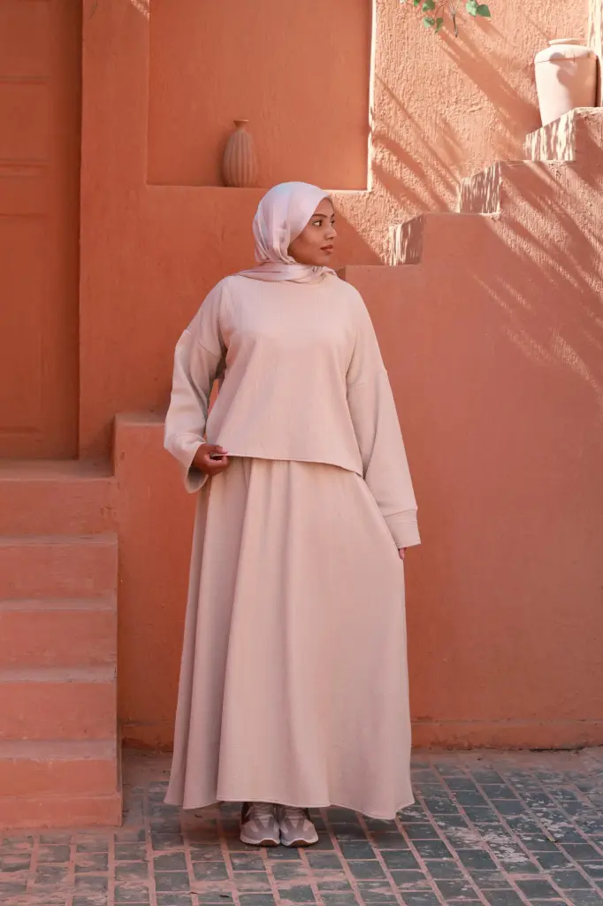 beige sets (S, 100cm)