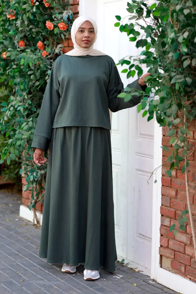   Olive green sets (S, 100cm)